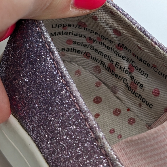 Tucker + Tate Sparkle Slip-on Sneakers Toddler 5 - Picture 7 of 7